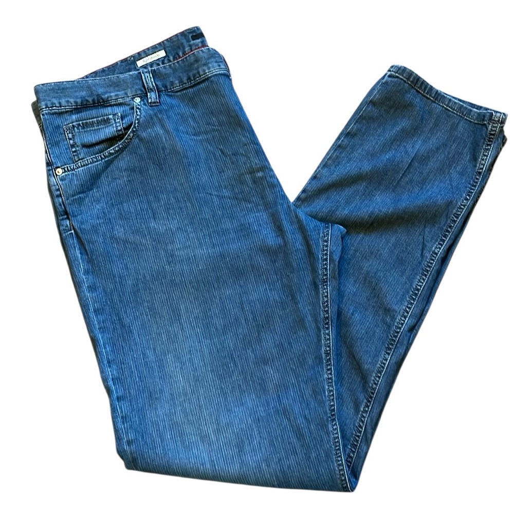 Alberto Stone‎ Finestirpe Light Denim Modern Fit Jeans W42 L36